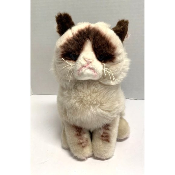 Gund Grumpy Cat Plush Stuffed Animal Toy 9.5 in Tall - Picture 1 of 5